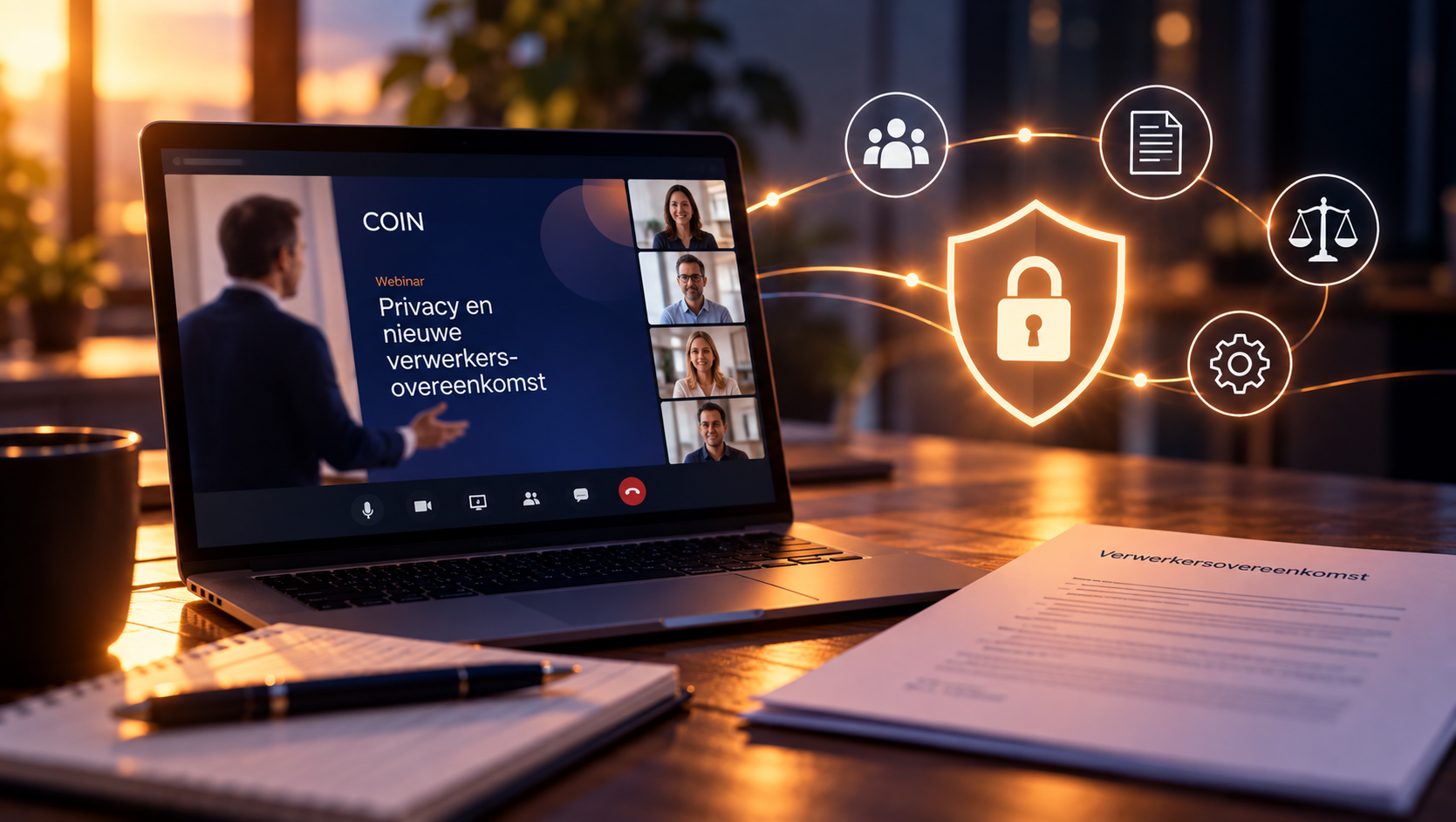 Webinar over privacy en nieuwe verwerkersovereenkomst